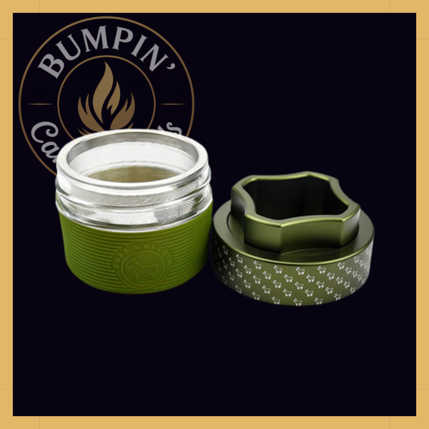 OG 4-Piece Aluminum Grinder (Repeat Pattern) - AITH v.I