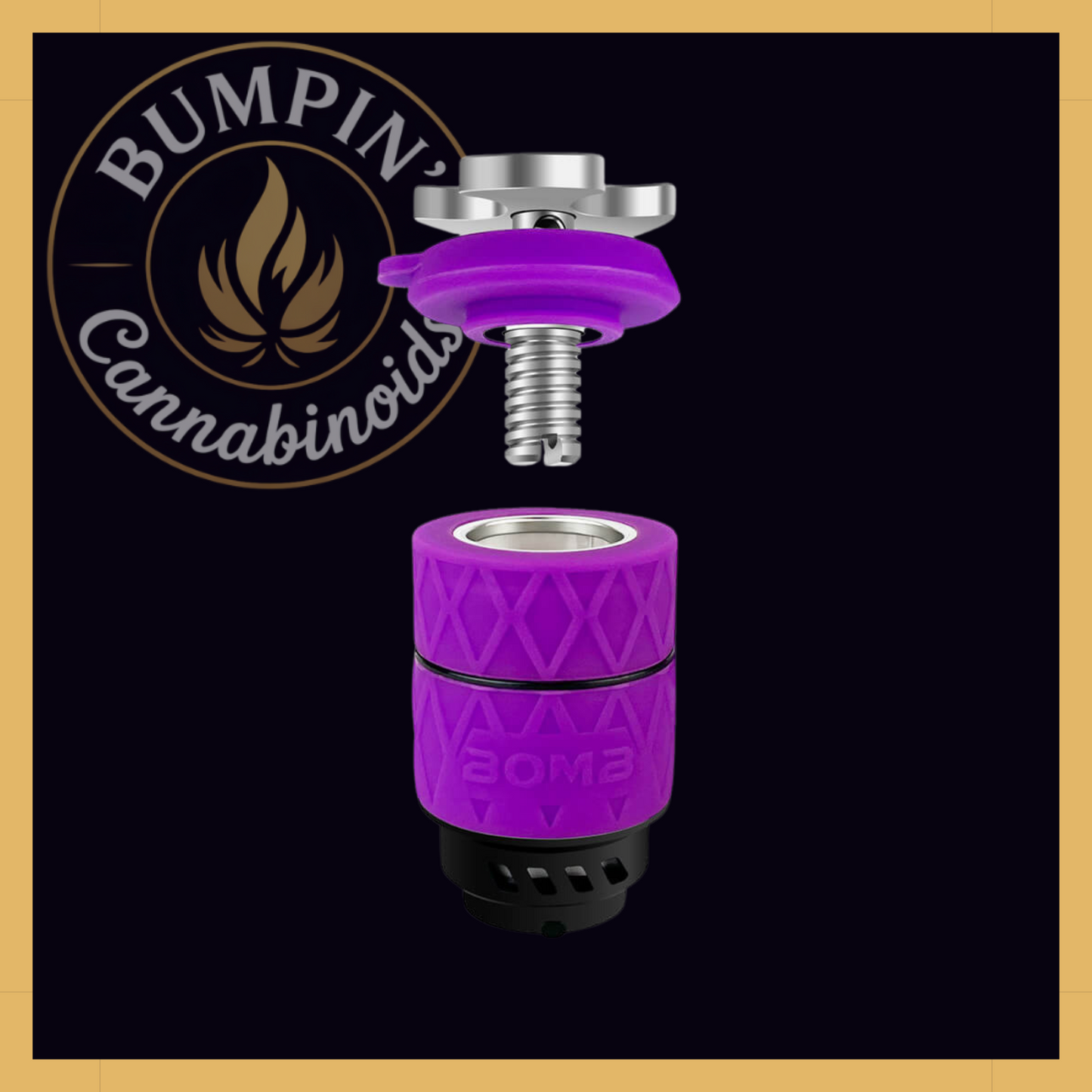 Bomb Erig Sykloud Atomizer ‒ 22 mm Deep Quick-Heat Ceramic Cup - Bumpin' Cann