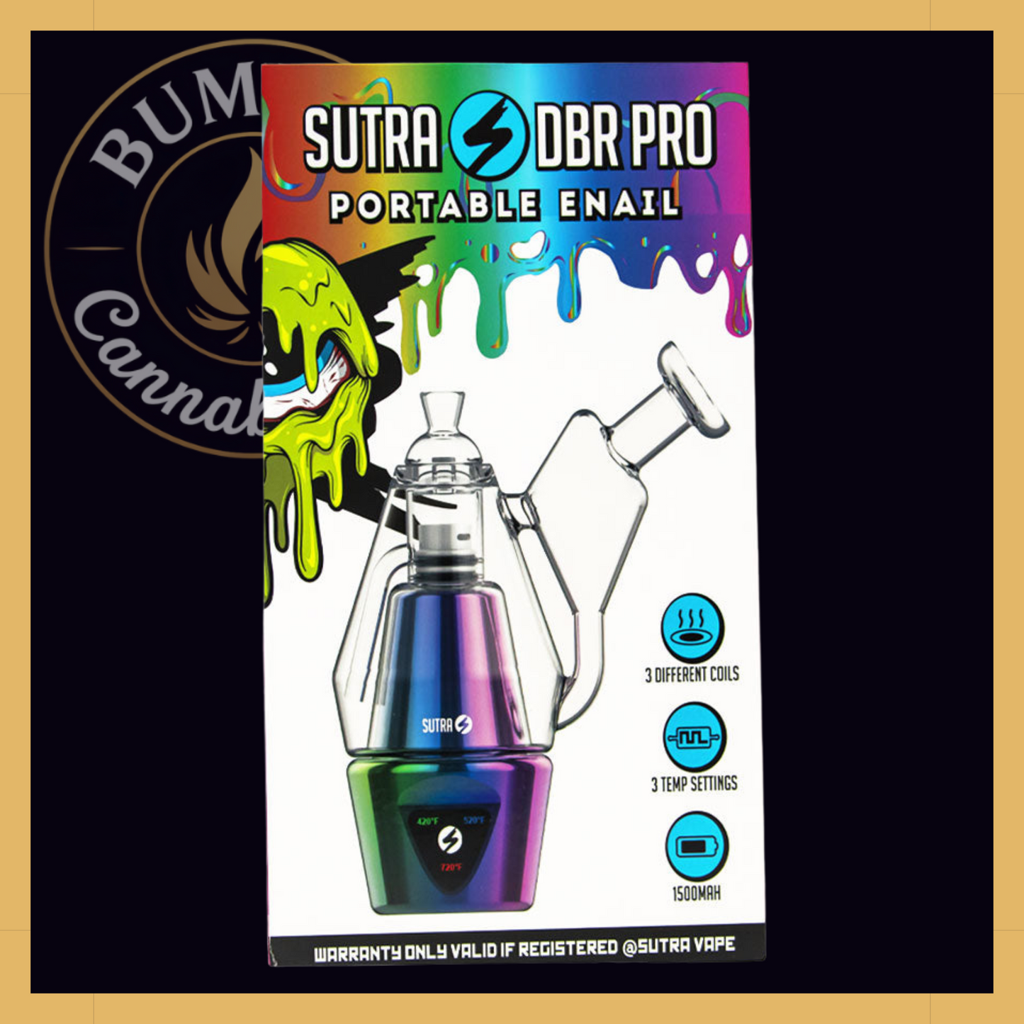 Sutra Vape DBR Pro | Portable E-Rig for Concentrates