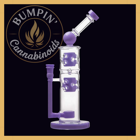 Calibear Premium Sidecar Straight Fab Glass With Flower of Life Perc