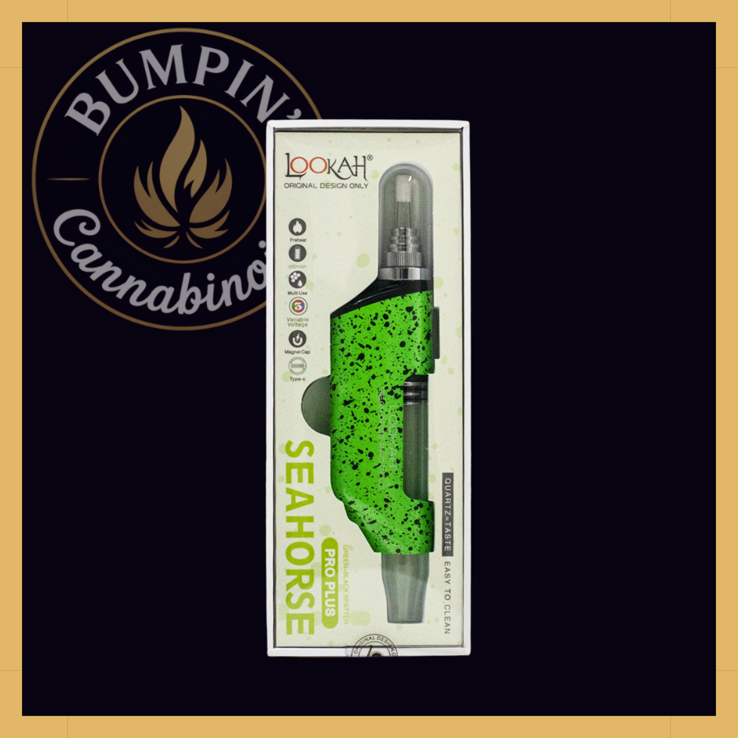 Seahorse Pro Plus Nectar Collector - Edition Spatter | Lookah