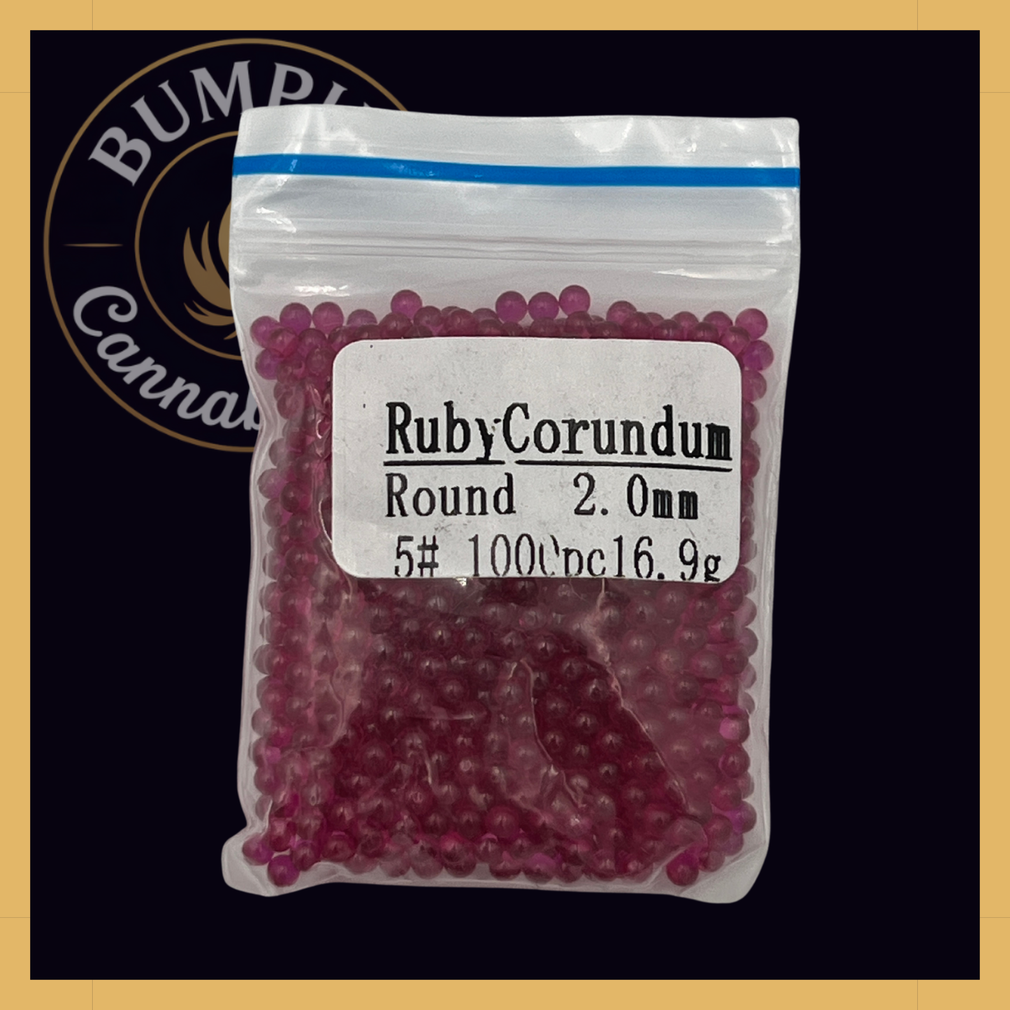 Terp Chasers Club 2mm Ruby Balls — 1000 pcs