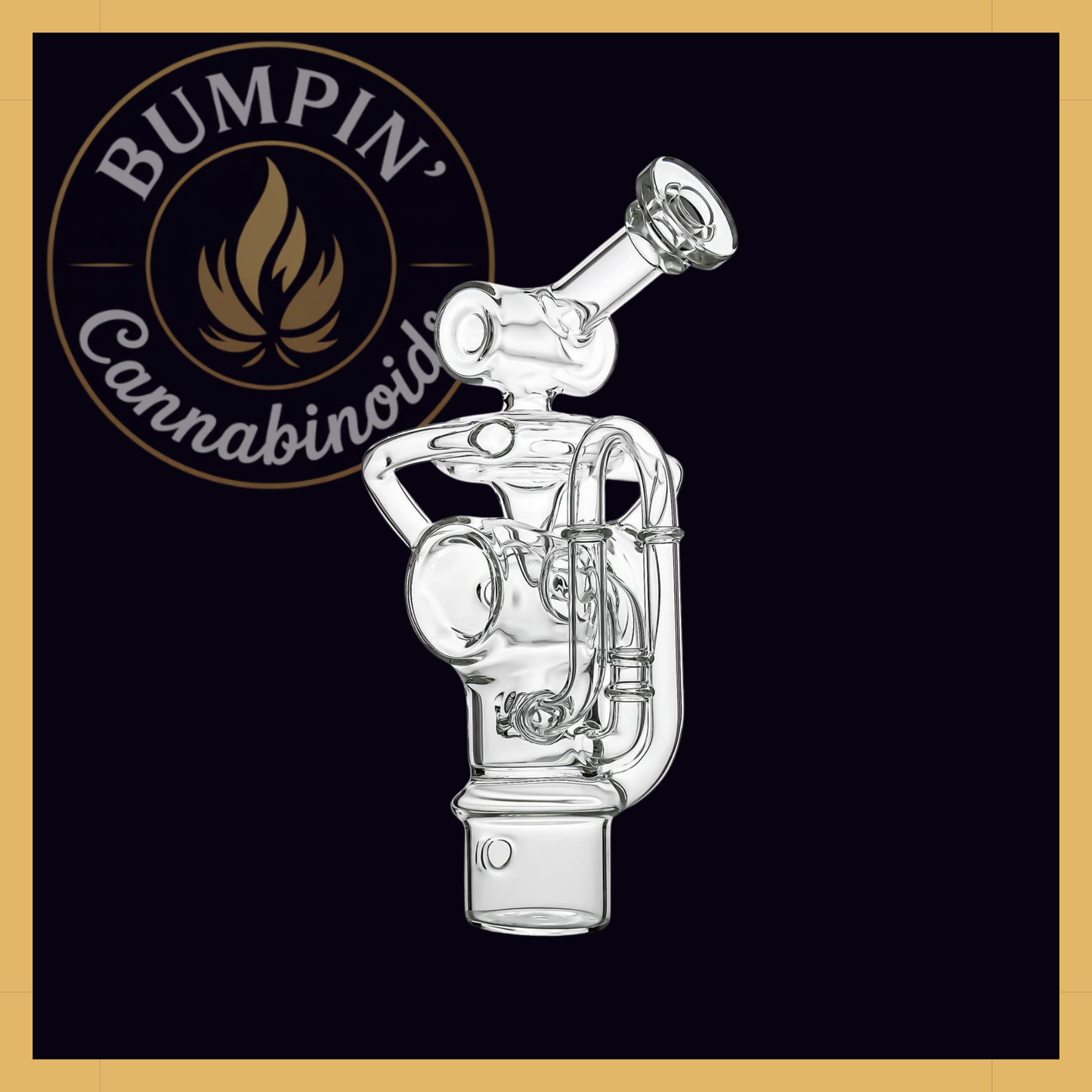 Calibear Swiss Recycler Glass Attachment For Dr. Dabber Switch 2