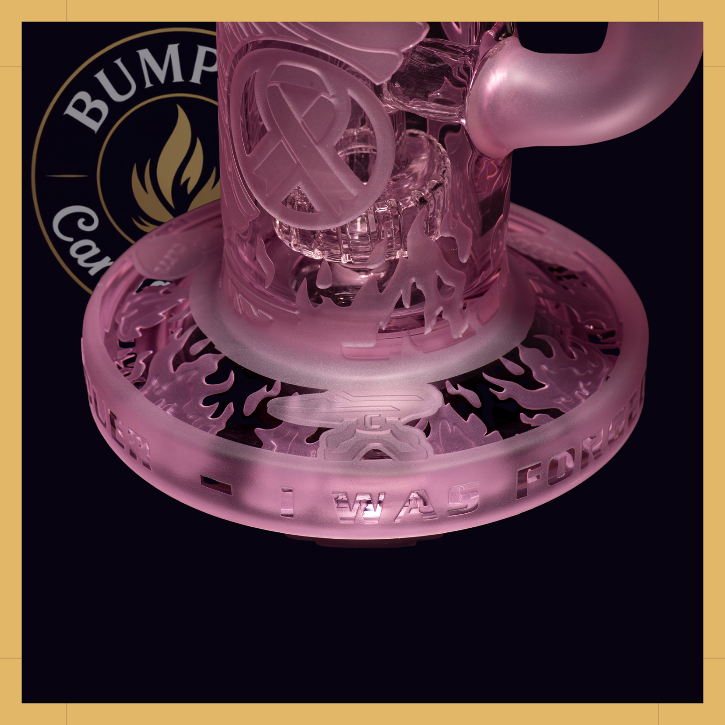 Phoenix: Forged in Fire 6" Pink Cancer Dab Rig