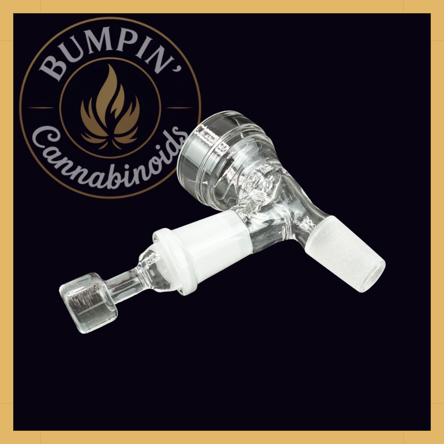 Glass Bowl with Pass-Through Carb