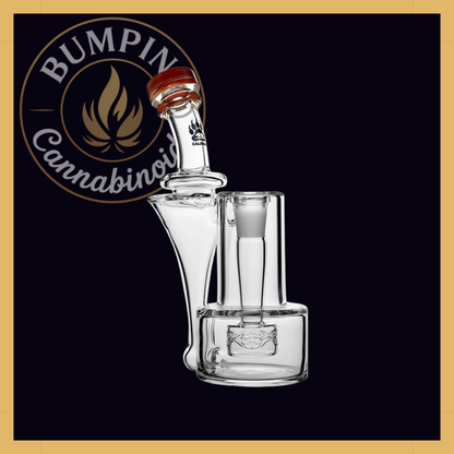 Premium RBR Recycler with Wave Perc and US Color Mouthpiece | Calibear