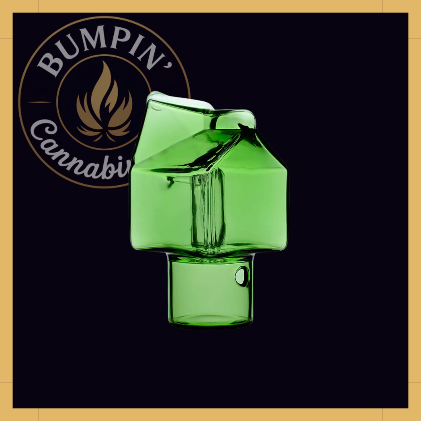 Calibear Milk Carton Glass Attachment for Dr. Dabber Switch²