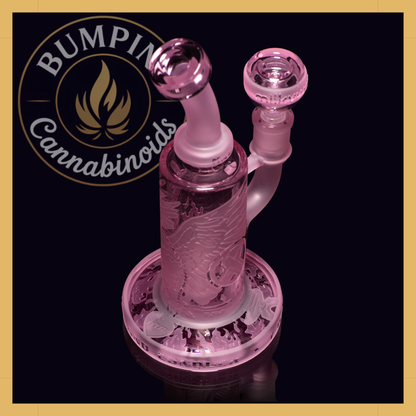 Phoenix: Forged in Fire 6" Pink Cancer Dab Rig