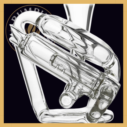 Calibear Double Jet Vortex Glass Attachment for Dr. Dabber Switch²