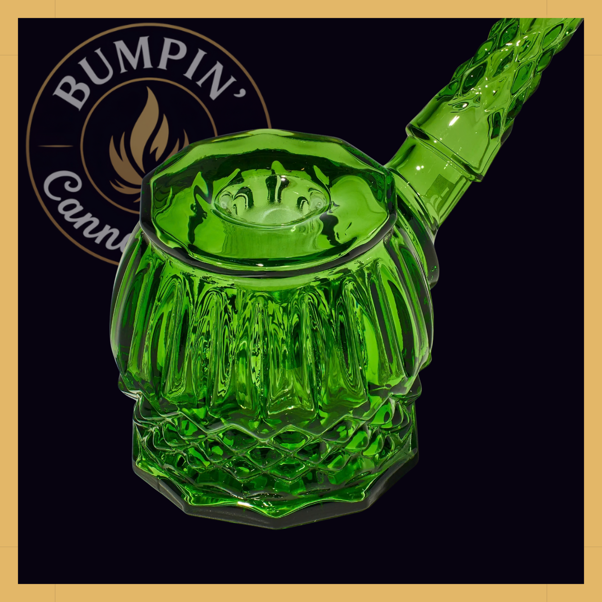NWTN Home Highball borosilicate glass bubbler - Baltic Amber