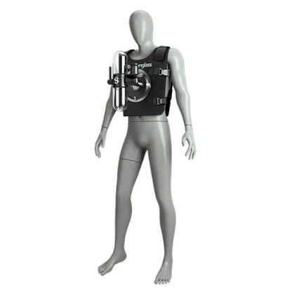 Stündenglass Chest Mount – Hands-Free Harness for Full-Size Gravity Infuser - Bumpin' Cann