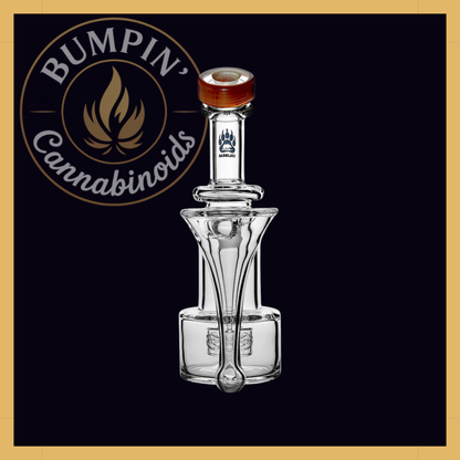 Premium RBR Recycler with Wave Perc and US Color Mouthpiece | Calibear