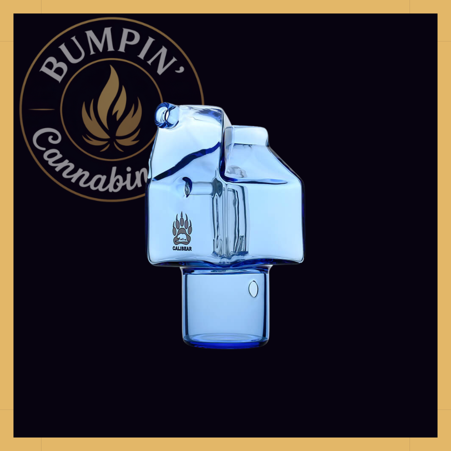 Calibear Milk Carton Glass Attachment for Dr. Dabber Switch²