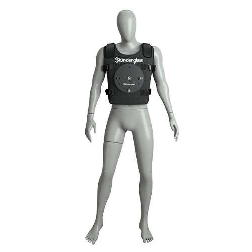 Stündenglass Chest Mount – Hands-Free Harness for Full-Size Gravity Infuser - Bumpin' Cann