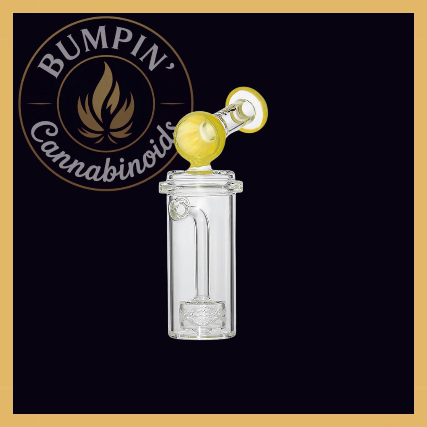 CURVE FLOW SIDECAR GLASS ATTACHMENT FOR DR.DABBER SWITCH 2 | CALIBEAR