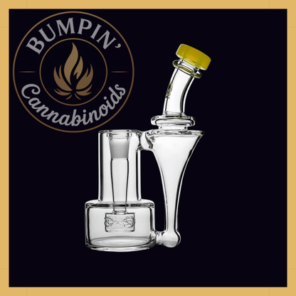 Premium RBR Recycler with Wave Perc and US Color Mouthpiece | Calibear