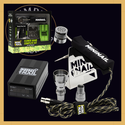 MiniNail Flower Wand Ball Vape – Precision Dry Herb Vaporizer - Bumpin' Cann