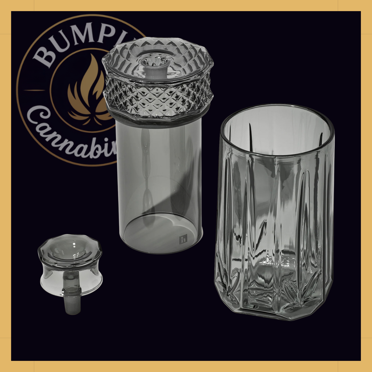 NWTN Home Highball borosilicate glass gravity system - Charcoal