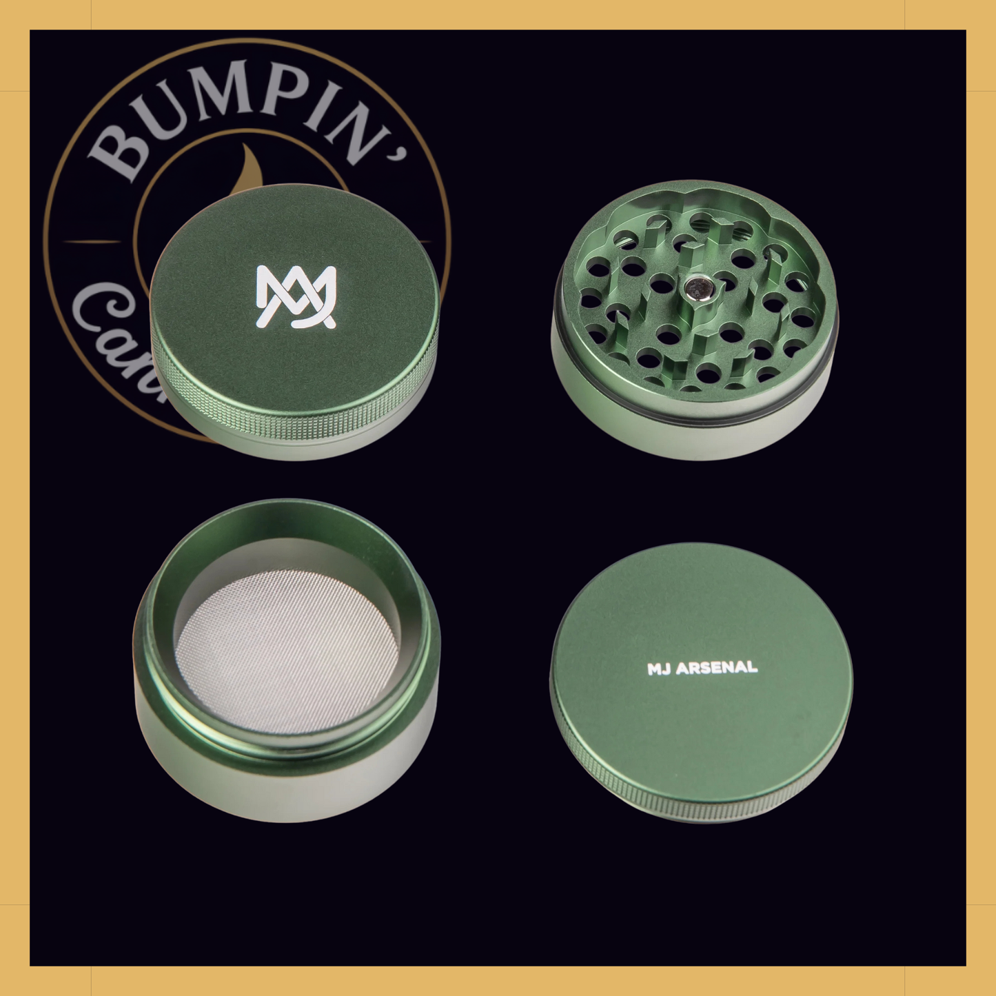 MJ Arsenal 4-Piece Grinder