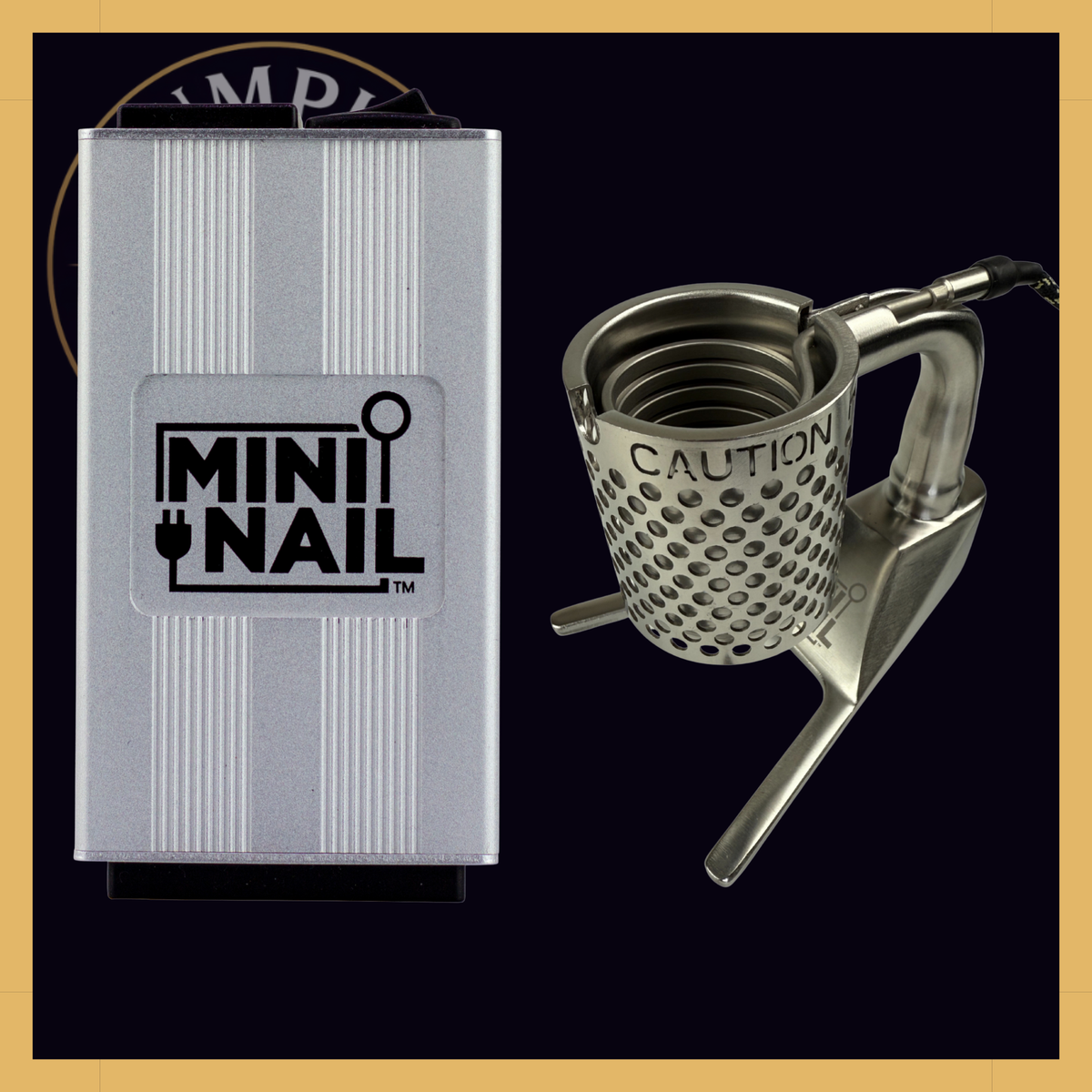 MiniNail Coil Caddy with 40mm coil and controller, product photo 1