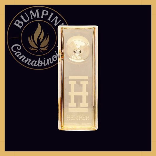 Hemper Gold Brick Hand Glass
