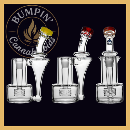 Premium RBR Recycler with Wave Perc and US Color Mouthpiece | Calibear