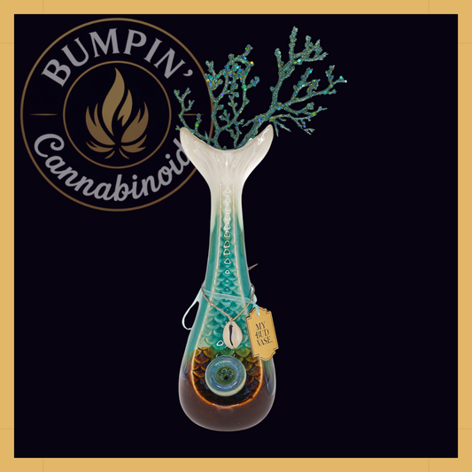 Mermaid My Bud Vase – Oceanic Ceramic Decor - Bumpin' Cann
