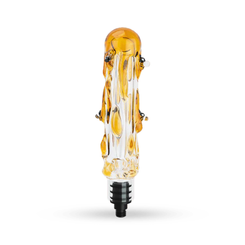 “Save the Bees” Percolated Upstem | Large Bong Part - Bumpin' Cann