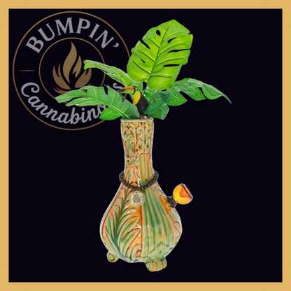 TocaCabana Vase – Tropical Porcelain Piece