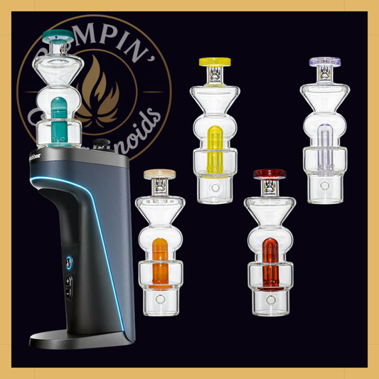 HOURGLASS DESIGN GLASS ATTACHMENT FOR DR.DABBER SWITCH 2 | CALIBEAR