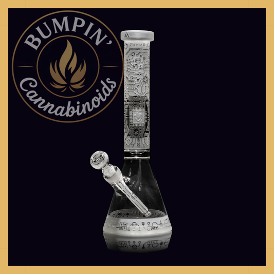 Circuitboard 15" Clear Beaker Glass