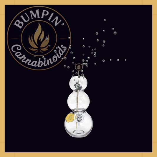 Bubbles My Bud Vase – Stacked Bubble Design - Bumpin' Cann
