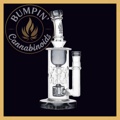 Calibear Straight Fab Torus Glass Rig | Seed of Life Perc