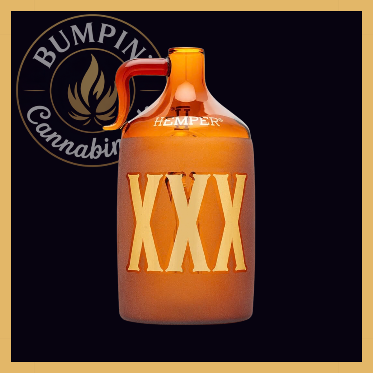Hemper Wild West Moonshine Bottle Water Pipe