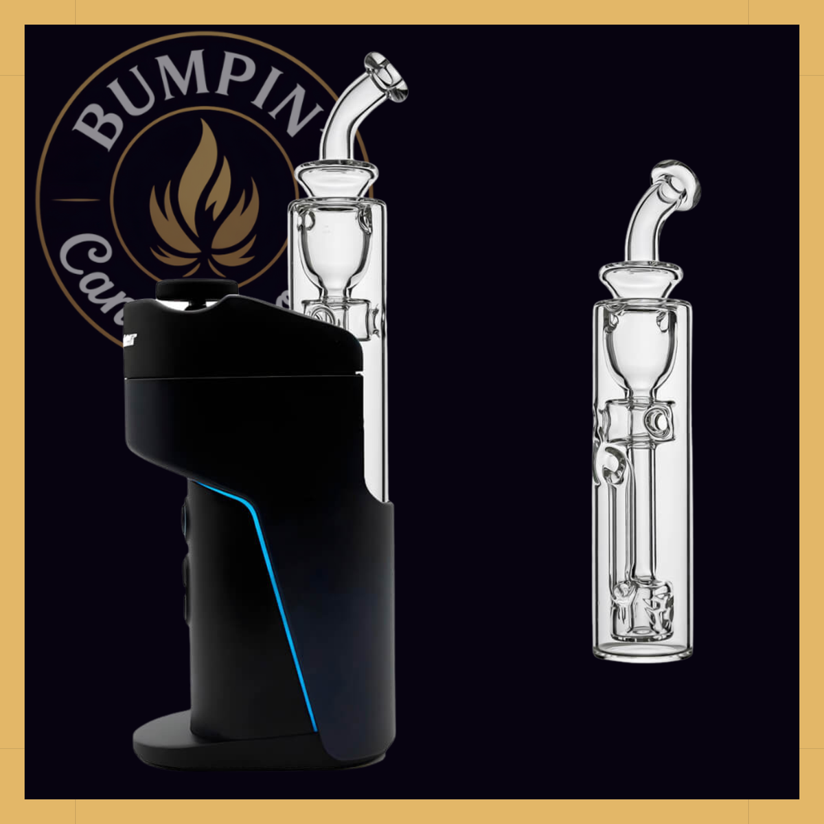 Calibear Fab Torus Incycler glass attachment for Dr. Dabber Switch Go