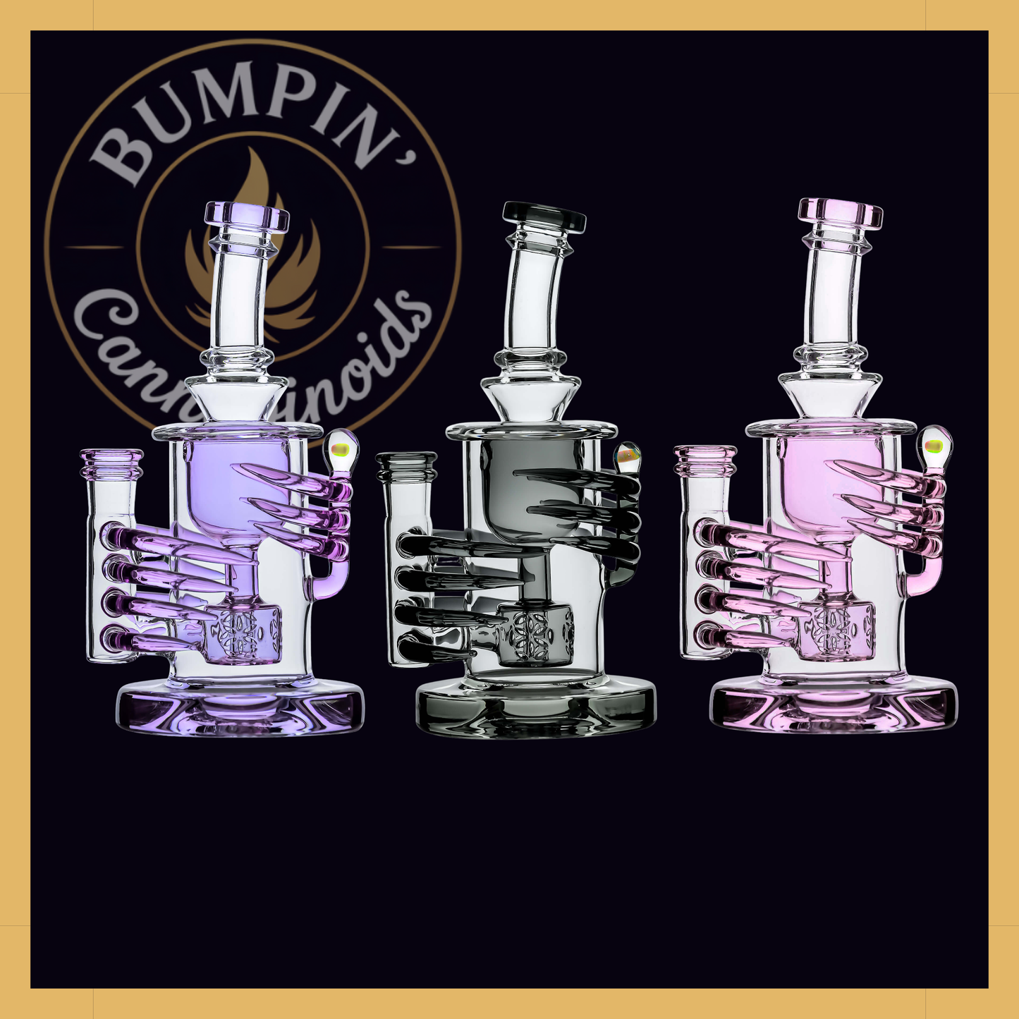 Calibear Horn Torus | 7" Glass Rig