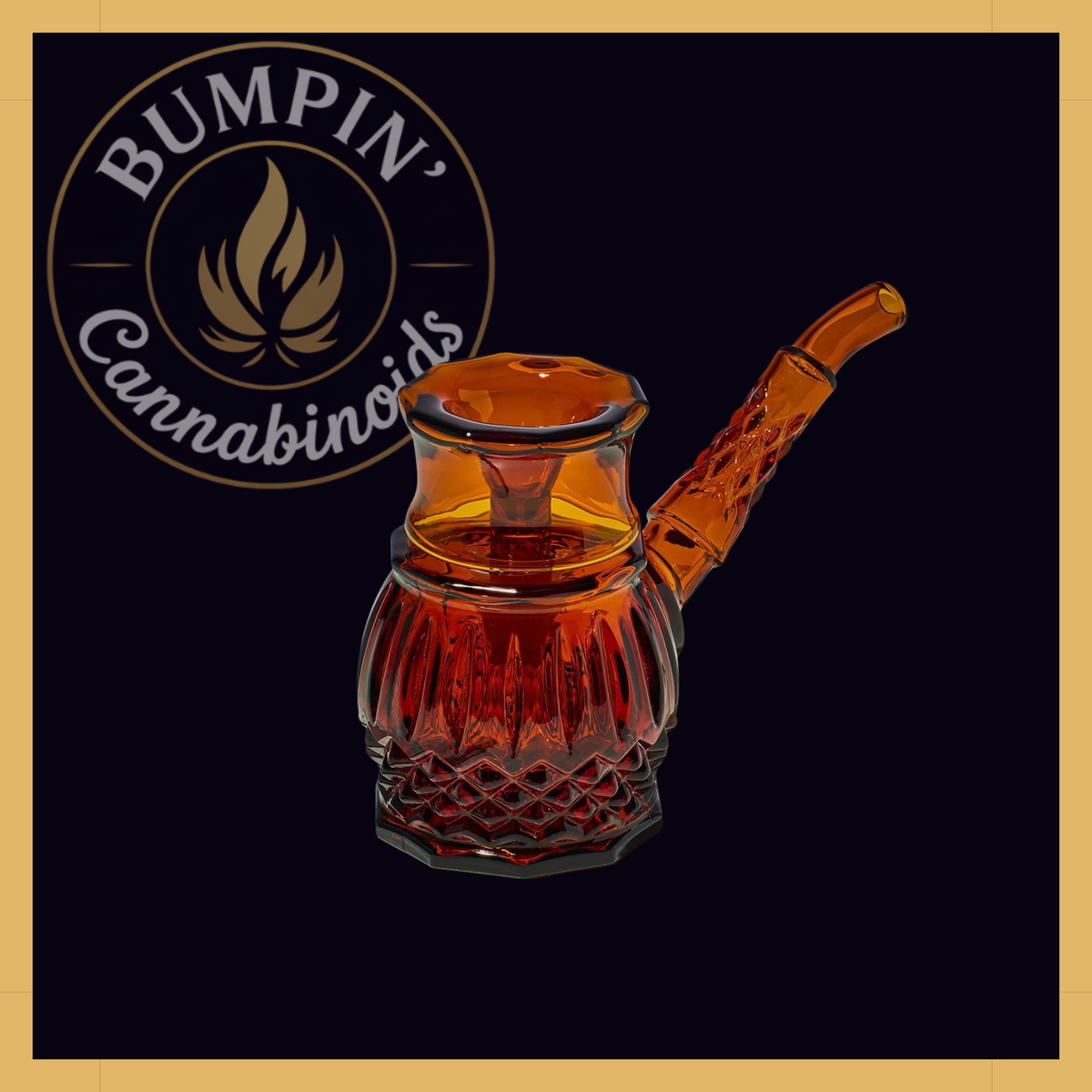 NWTN Home Highball borosilicate glass bubbler - Petal