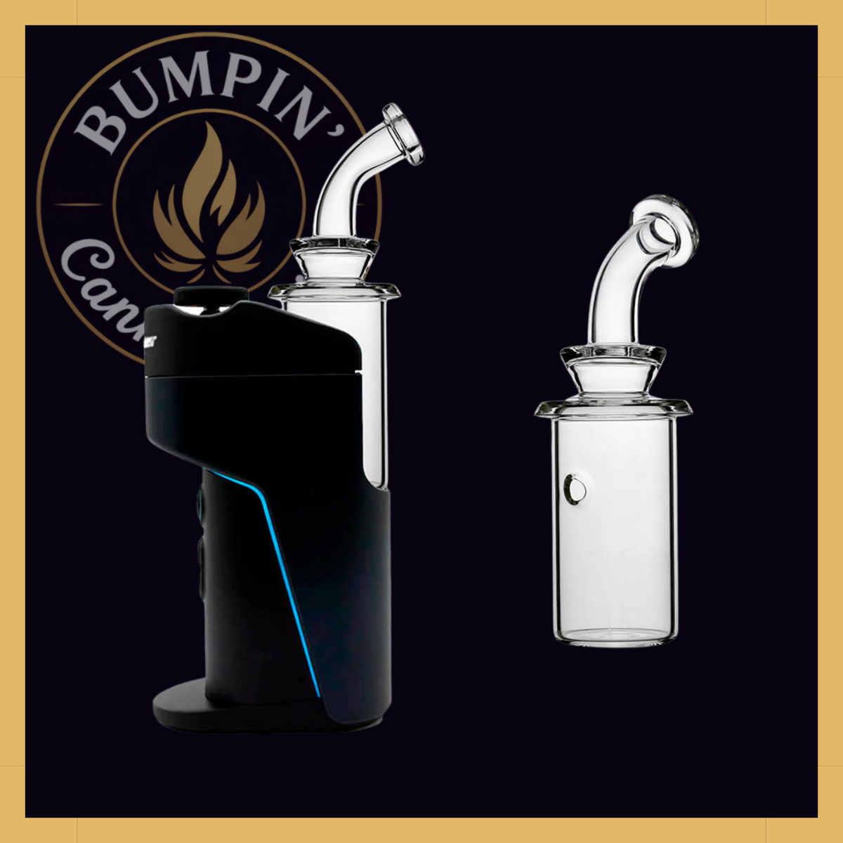 Calibear Dry Glass Attachment for Dr. Dabber Switch Go