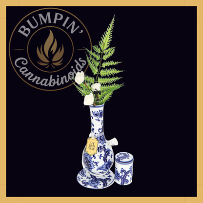 Joy My Bud Vase – Porcelain Floral Bong - Bumpin' Cann