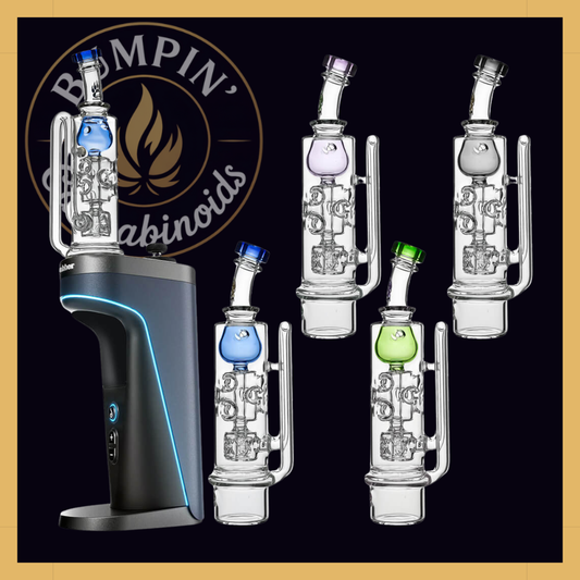 STRAIGHT FAB TORUS INCYCLER GLASS ATTACHMENT FOR DR.DABBER SWITCH 2 | CALIBEAR