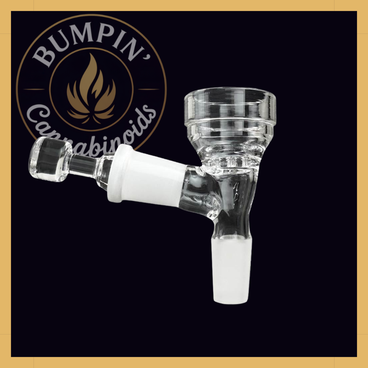 Glass Bowl with Pass-Through Carb