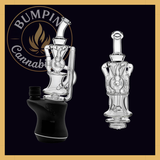 Triple Donut Recycler Glass Attachment | Calibear