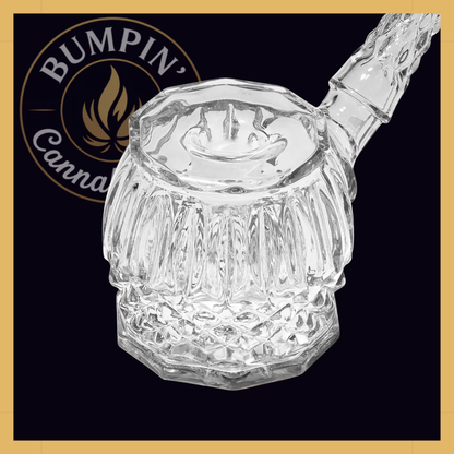 NWTN Home Highball borosilicate glass bubbler - Clear