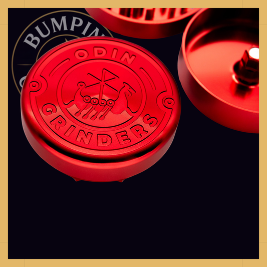 Odin Threadless Grinder – Cherry Red