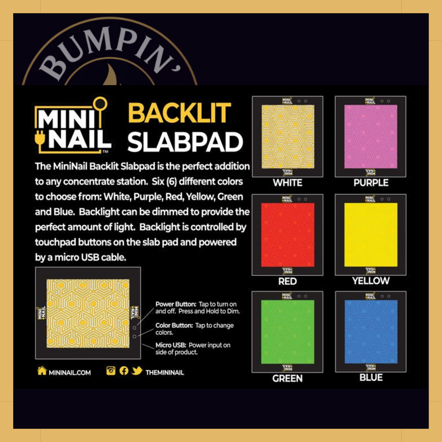 Backlit SlabPad