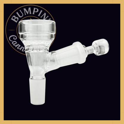 Glass Bowl with Pass-Through Carb