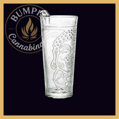 Laughing Buddha 7.5" Tall Tumbler | Milkyway Glass