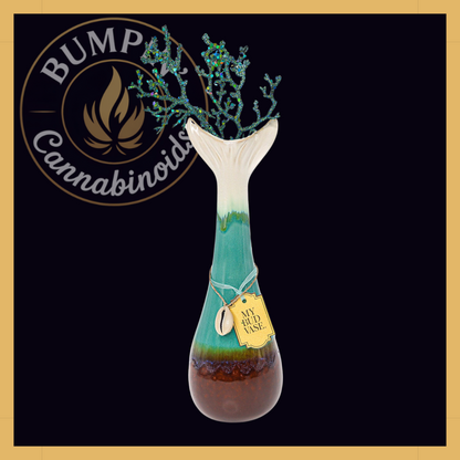 Mermaid My Bud Vase – Oceanic Ceramic Decor - Bumpin' Cann