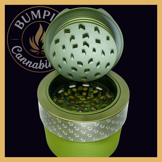 OG 4-Piece Aluminum Grinder (Repeat Pattern) - AITH v.I