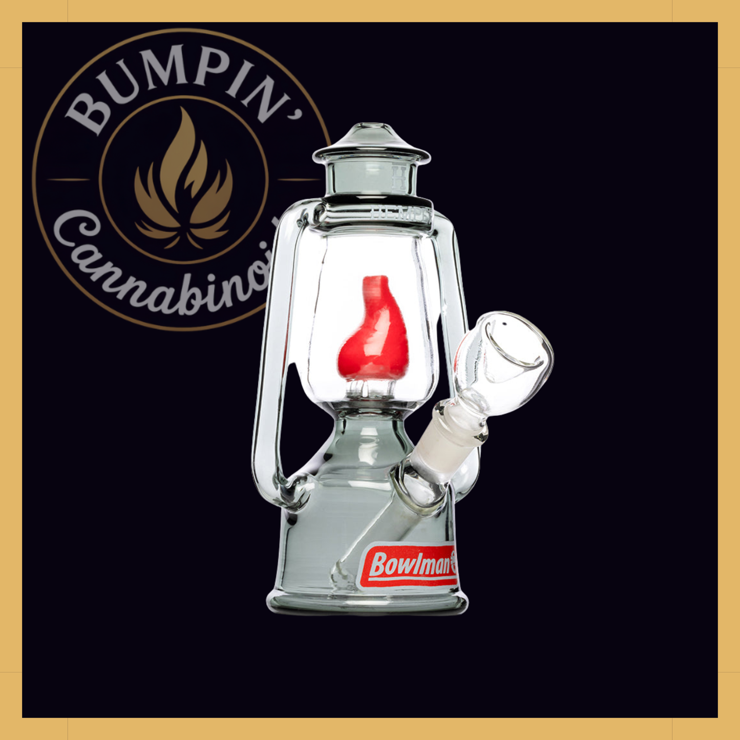 Hemper - Bowlman Lantern Glass 7"